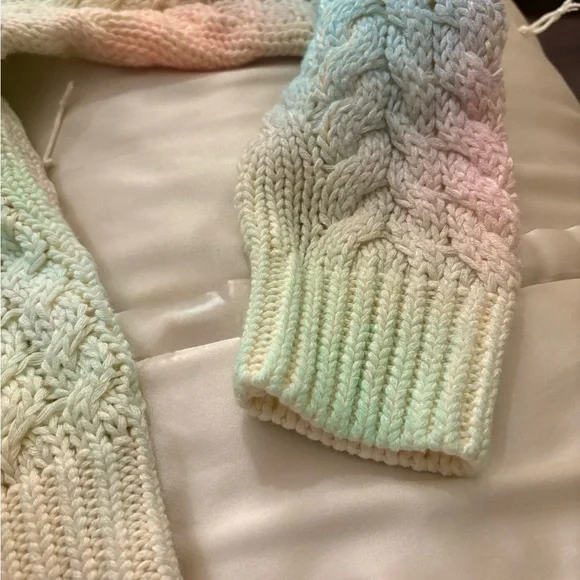 LINE Cotton Rainbow Sweater XS - Ombre Pink - Picture 8 of 9